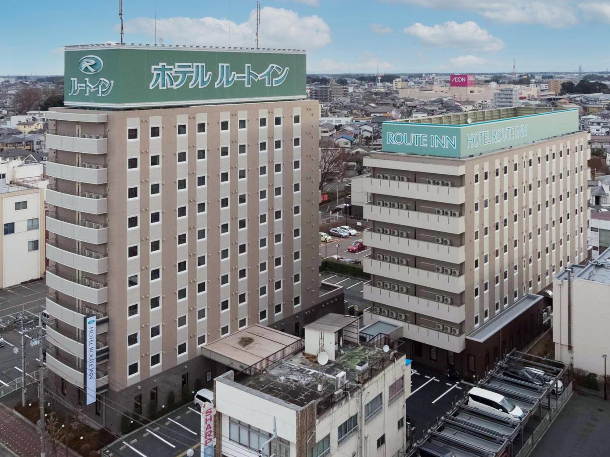 Hotel Route-Inn Koga Ekimae Bagian luar foto